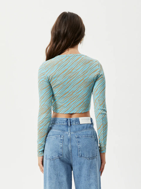 Adi - Recycled Ribbed Long Sleeve Top
