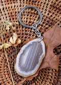 Agate Slice Keyring | Natural-Image 1