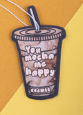 Air Freshener Mocha Me Happy | Vanilla-Image 1