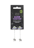 Alien Abduction Dangle Earrings Glow in the Dark | One Colour-Image 2