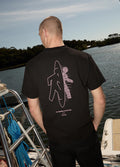 Altered - Recycled Heavy Weight Boxy Fit Tee | Black-Image 2