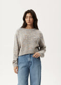 Ambient - Organic Recycled Knit Jumper | Blue-Image 1