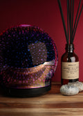 Aroma Diffuser 3D LED Mirror Ball 250ml | One Colour-Image 2