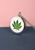 Aroma Pendant Leaf silver | One Colour-Image 1