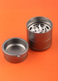 Ashtray Grinder 63mm 4pc | Gun Metal-Image 1