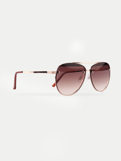 Aviator Rimless Miami Sunglasses