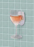 Bathroom Bliss - Wine Glass Holder | One Colour-Image 1