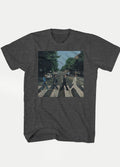 Beatles - Abbey Road Dark Charcoal T-Shirt | Grey-Image 1