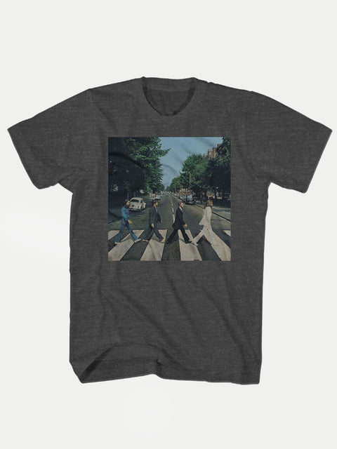 Beatles - Abbey Road Dark Charcoal T-Shirt