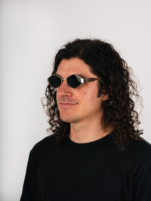 Angular Metal Festival Sunglasses