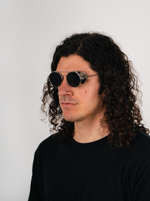 Unisex Steampunk Folding Sunglasses