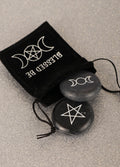 Blessed Be Marble Lucky Charm | One Colour-Image 1