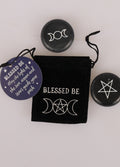 Blessed Be Marble Lucky Charm | One Colour-Image 2