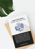 Blue Lace Agate - Tumbled | One Colour-Image 2