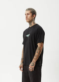 Break Through - Hemp Boxy T-Shirt | Black-Image 4