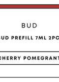 Bud Prefill 7mL 2pc | Cherry Pomegranate-Image 1
