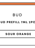 Bud Prefill 7mL 2pc | Sour Orange-Image 1