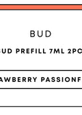 Bud Prefill 7mL 2pc | Strawberry Passionfruit-Image 1