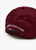 Burnin - Recycled Six Panel Cap | Burgundy-Image 4