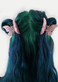 Butterfly Eco Hair Claw | Rose Quartz-Image 2