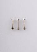C1 Steel Labret- 12 x8mm-3mm ball | One Colour-Image 2