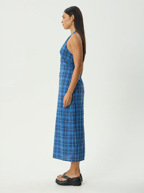Camden - Hemp Seersucker Maxi Dress