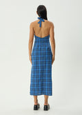 Camden - Hemp Seersucker Maxi Dress | Marina Check-Image 4