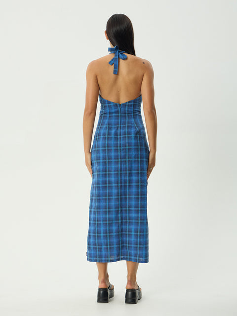 Camden - Hemp Seersucker Maxi Dress