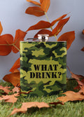 Camo Metal Flask 8oz | One Colour-Image 1