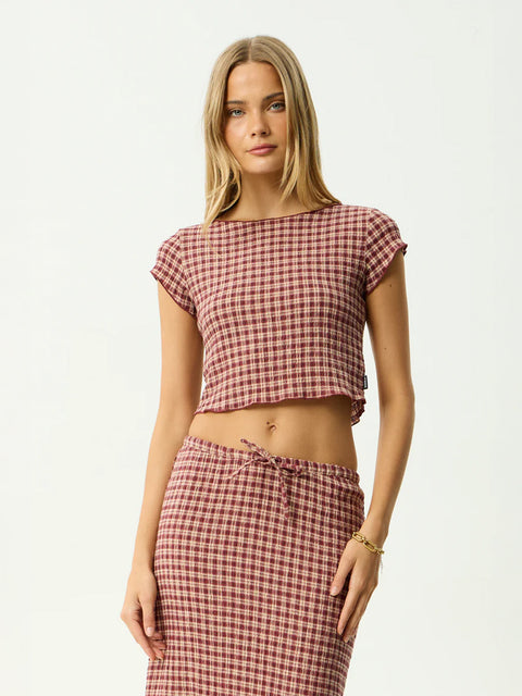 Capricorn - Hemp Seersucker Top