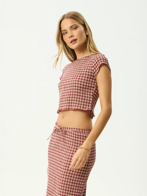 Capricorn - Hemp Seersucker Top