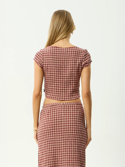 Capricorn - Hemp Seersucker Top