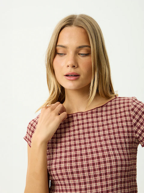 Capricorn - Hemp Seersucker Top