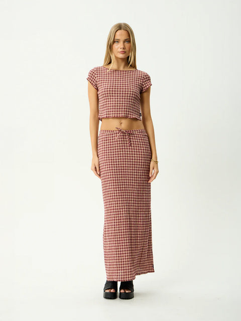 Capricorn - Hemp Seersucker Top