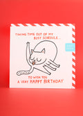 Card - Busy Schedule | One Colour-Image 1
