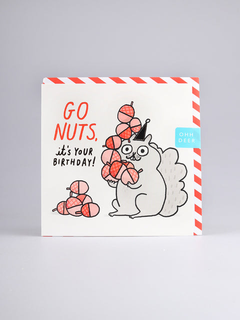 Card - Go Nuts it's your birthday