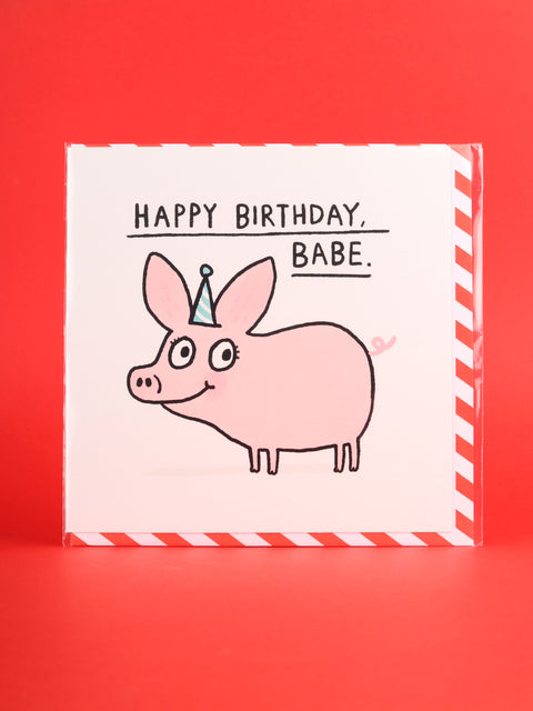 Card - Happy Birthday Babe