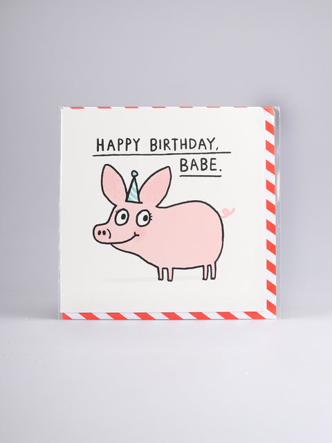Card - Happy Birthday Babe