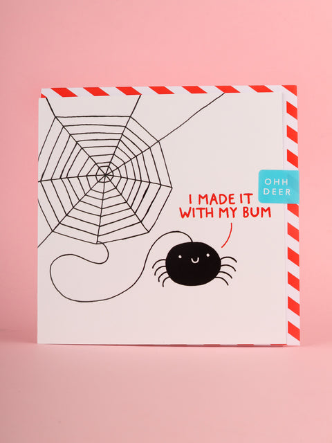 Card - Made it with my bum