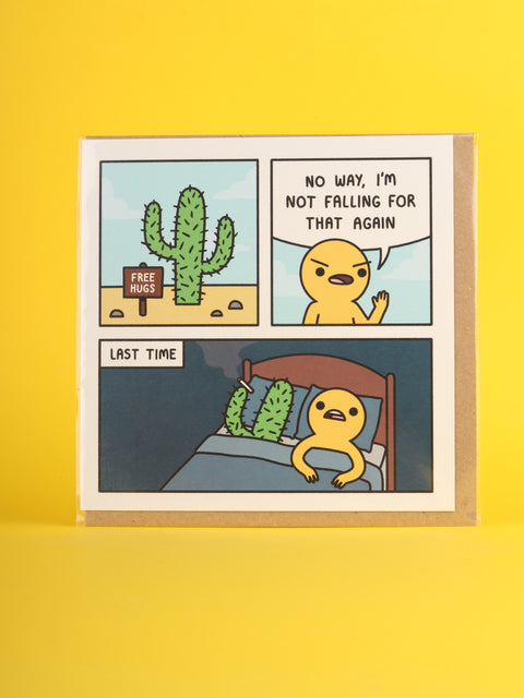 Card - Not falling for that again