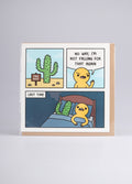Card - Not falling for that again | One Colour-Image 2