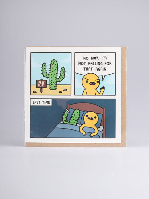 Card - Not falling for that again