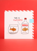 Card - Vodka Goldfish | One Colour-Image 1