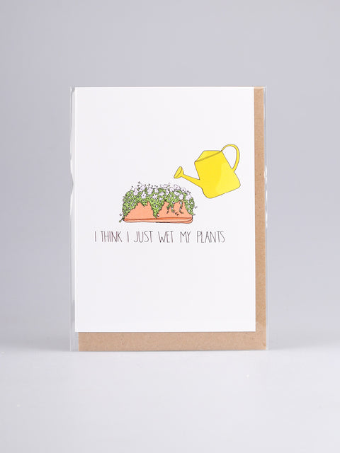 Card - Wet my Plants