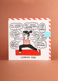 Card - Worrier Pose | One Colour-Image 1