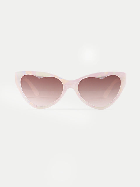 Cateye Heart Lense Sunglasses