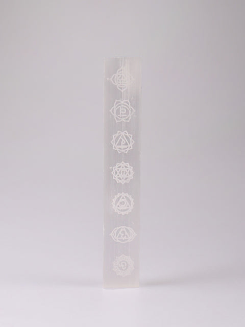 Chakra Selenite Bar