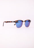 Classic Retro Top Deck Sunglasses | Tort Blue-Image 2