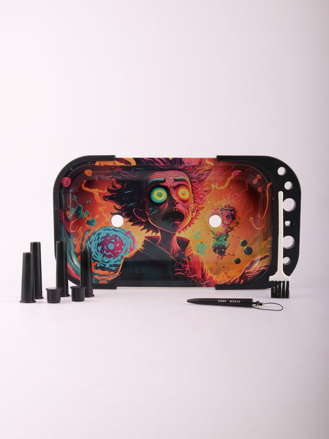 Rolling Tray / Cone Filler with Stand
