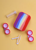 Contact Lens Case - Colour Wave | Rainbow-Image 1